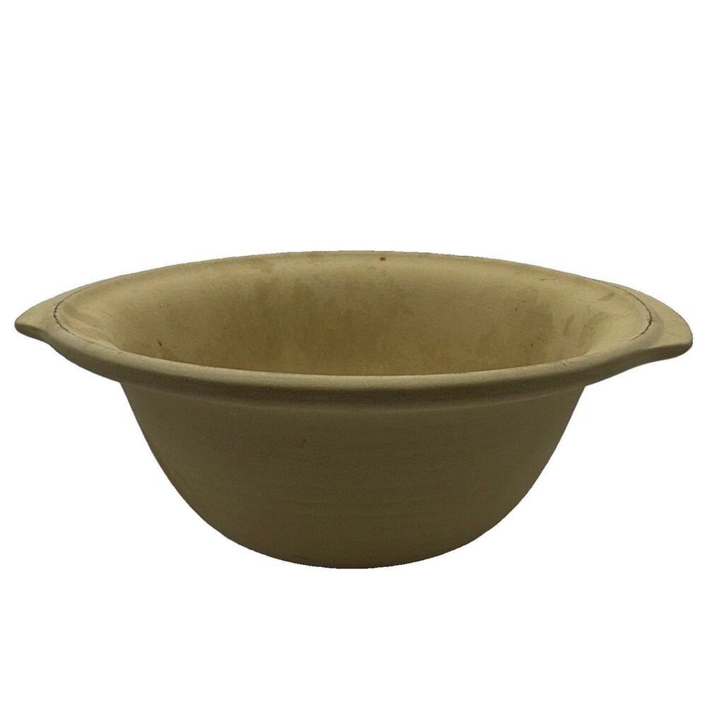 The Pampered Chef Heartland Stoneware Round Beige Ceramic Oven Safe Dish